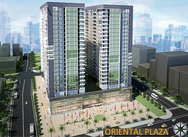 Phối cảnh tổng thể chung cư Oriental Plaza