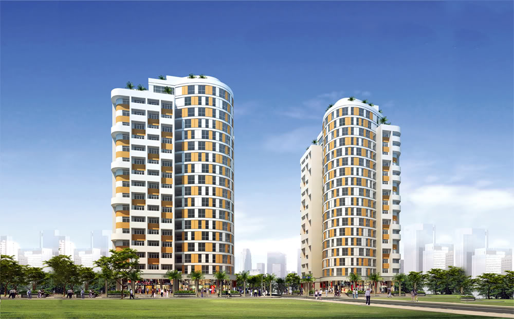 Phối cảnh dự án Skyway Residence 