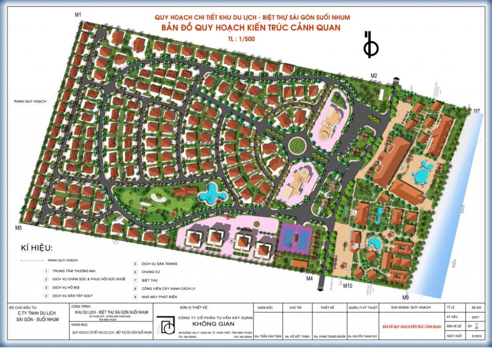 Bản đồ quay hoạch dự án Sài Gòn Suối Nhum