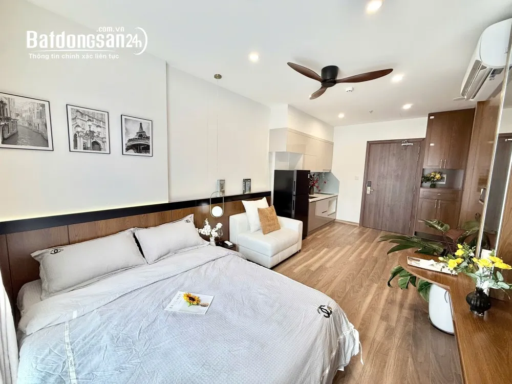 Bán căn hộ Studio tòa ZR1, The Zurich – diện tích 27,5m2 – nội thất mới 100% – sổ đỏ lâu dài.