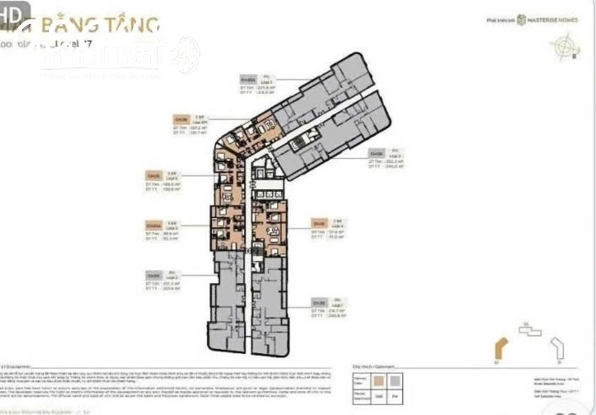 Bán nhanh căn hộ 3 phòng ngủ tại Vinhomes Ocean Park 3, Hưng Yên – Tầng đẹp, view thoáng.
