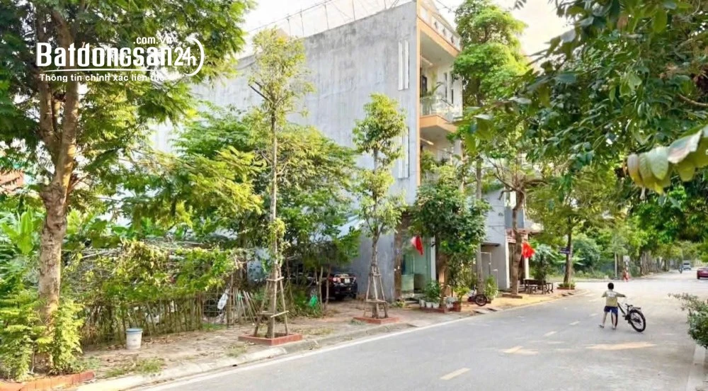 Bán đất mặt đường Lê Văn Hưu, khu Vạn Lộc, Hải Dương – 74.25m2, vỉa hè rộng.