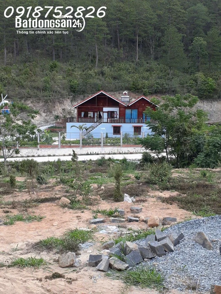 Bán đất Hiệp Thạnh, Lâm Đồng, 1.542m², mặt tiền 40m, trước suối sau rừng thông.