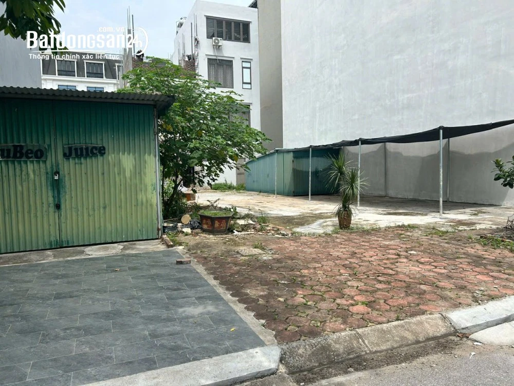 Đất mặt tiền Huỳnh Thúc Kháng 90m², Bắc Ninh, khu biệt thự liền kề, sổ đỏ chính chủ.