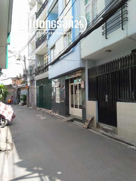 HXH Nơ Trang Long - Bình Thạnh, MT 6,5m, 100m2 vuông vức, nhà C4, 8,2