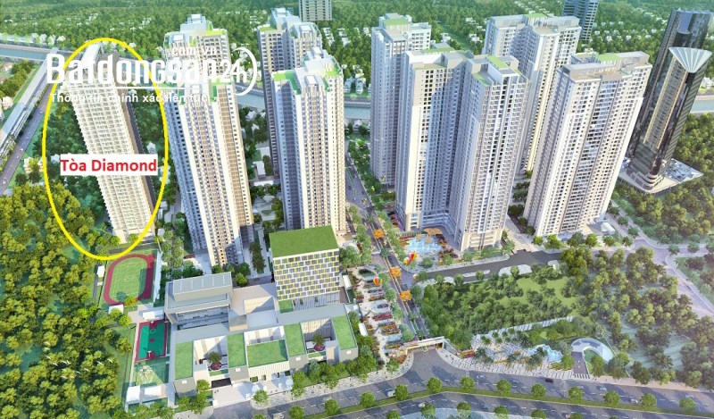 Căn hộ 4PN - Duplex view hồ chung cư Goldmark City, trực tiếp chủ đầu