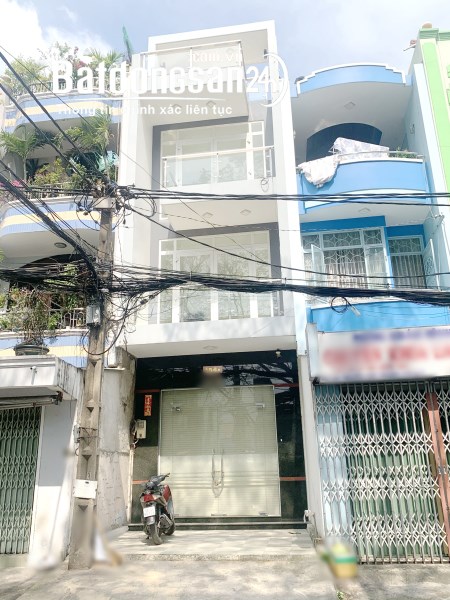 Nhà mới (4*22.5m/3lầu) mặt tiền đường Nguyễn Chí Thanh P16 Q11