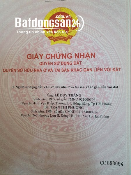 BÁN NHÀ CHÍNH CHỦ 1 TRỆT 2 LẦU HẺM 190 ĐƯỜNG BACU-PHƯỜNG 3-TP VŨNG TÀU