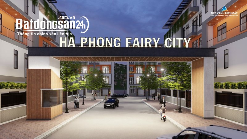 Hà Phong Fairy city -  Nhà phố thương mại