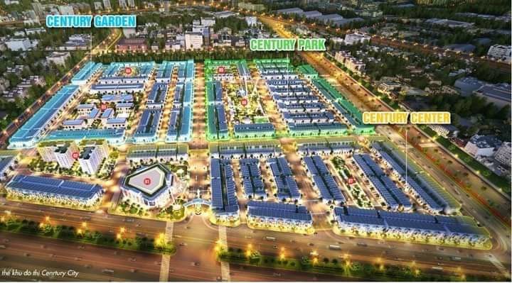 BÁN ĐẤT, NHÀ CENTURY CITY Ở  GẦN SÂN BAY LONG THÀNH, MẶT TIỀN ĐƯỜNG