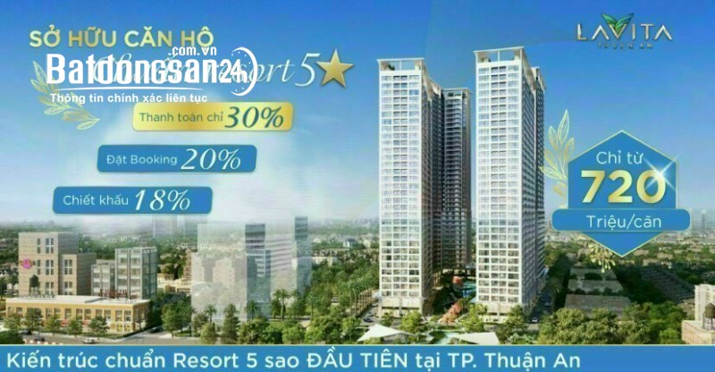 BÁN GẤP CĂN HỘ THUẬN AN MẶT TIỀN QL13  CHỈ CẦN 500TR