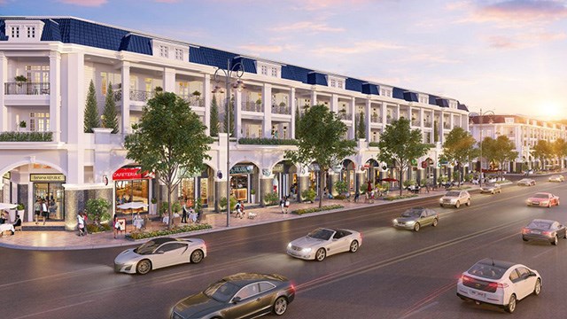 Nhà phố liên kế mặt tiền đường Cầu Mên Century City, gần sân bay Long