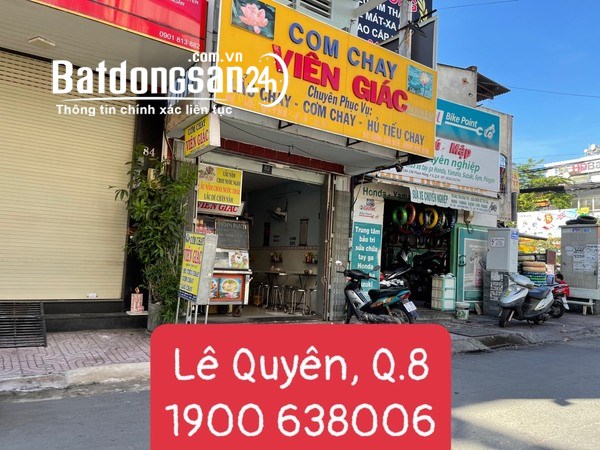 Nhà mặt tiền đường Lê Quyên, P4, Q8 - 1900638006