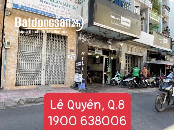 Nhà mặt tiền đường Lê Quyên, P4, Q8 - 1900638006