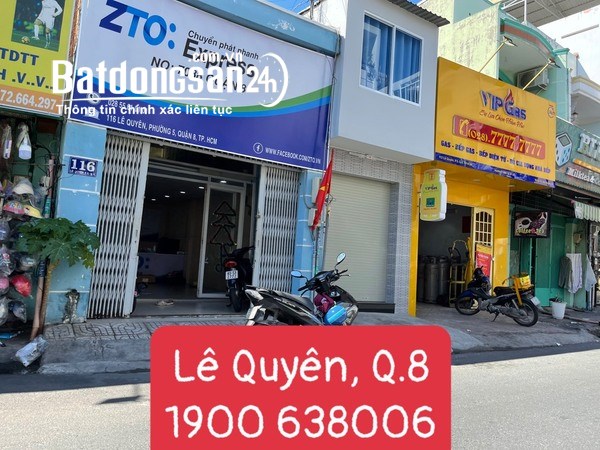 Nhà mặt tiền đường Lê Quyên, P4, Q8 - 1900638006