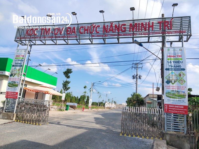 Sở hữu 80m2 đất thổ cư KDC Minh Trí Cái Tắc chỉ từ 181 triệu.