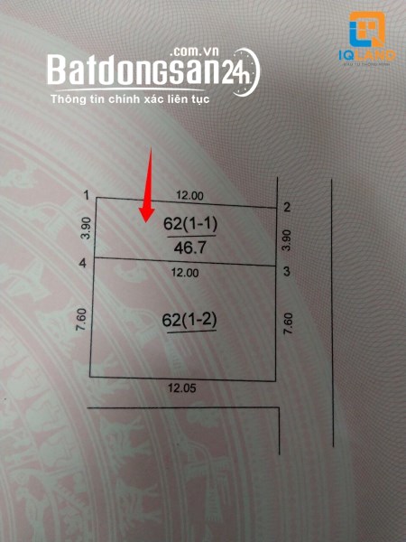 Gia Đình cần bán 46.7m2 tại Cổ Dương-Tiên Dương-Đông Anh-Hà Nội