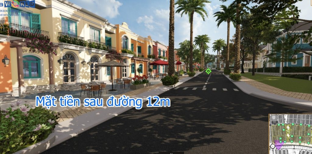 Bán Nhà phố thương mại đường 24m 2 mặt tiền đường NovaWorld Phan Thiết