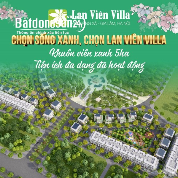 NHÀ ĐẸP SỐNG XANH SỐNG CHẤT CHỈ CÓ THỂ LAN VIÊN VILLAS . CHỈ TỪ