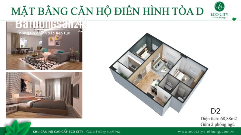 Về với Eco City là về với cuộc sống nghỉ dưỡng đẳng cấp nhiều sao .