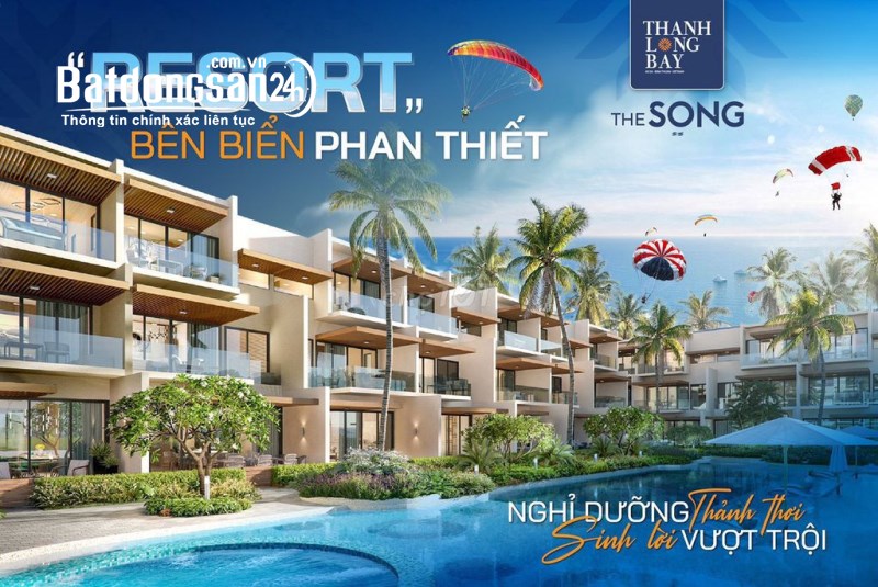 Cần bán resort có dt 108 m2 nằm ở Xã Tân Thành, Huyện Hàm Thuận Nam,