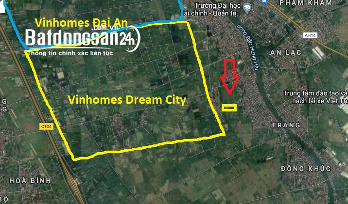 Bán đất đấu giá Vĩnh Khúc - Văn Giang, giáp Vinhomes Dreams City, LH