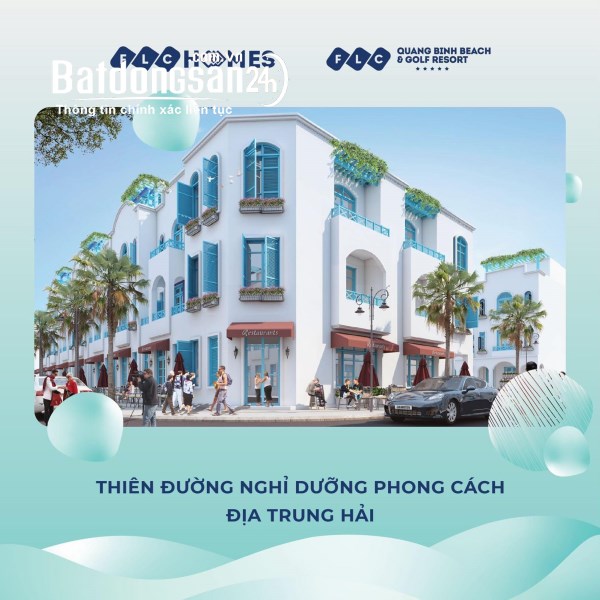 Shophouse mặt biển FLC Quảng Bình giá chỉ từ 20,5 triệu/m2