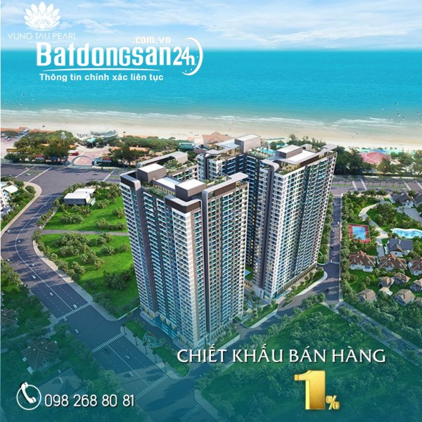 Chiết khấu ngay 503 triệu khi mua căn hộ 1phòng ngủ dự án Vung Tau