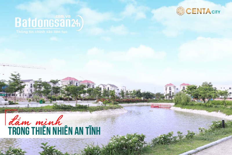 Biệt thự xanh 135m2 tại trung tâm VSIP giá 5,x tỷ. Đầy đủ tiện ích