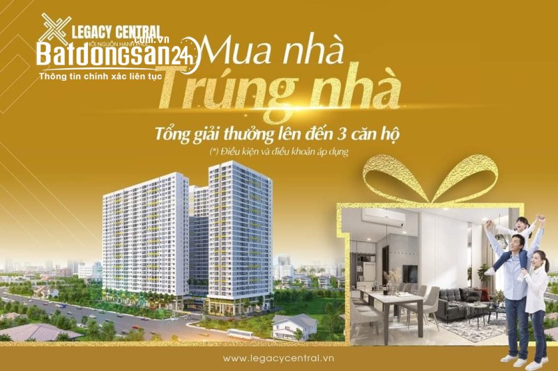 Lần đầu tiên tại Bình Dương, sở hữu căn hộ cao cấp chỉ với 135