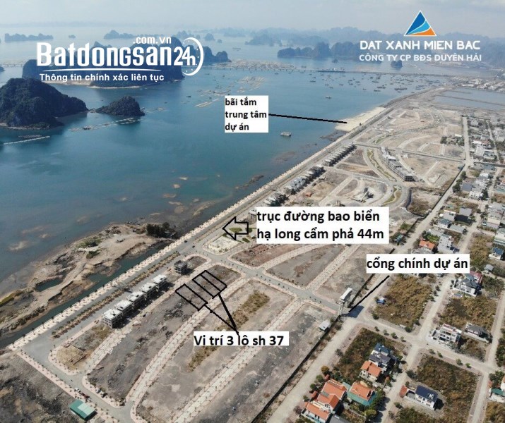 2. Dự án Green Dragon City (TTP cẩm Phả) - Cẩm Phả - Quảng Ninh
