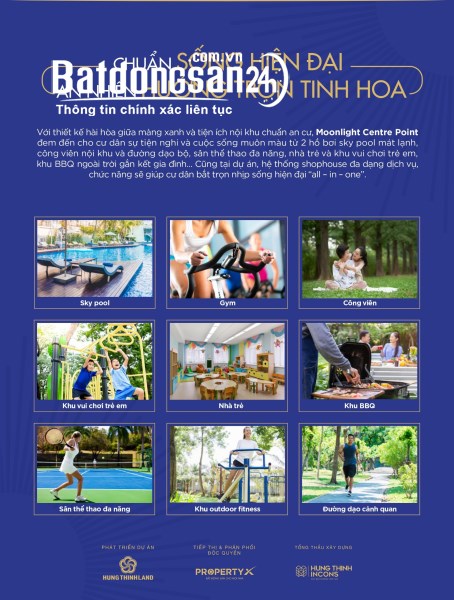 HOT! HOT! HOT! CHÍNH THỨC MỞ BÁN CĂN HỘ MOONLIGHT CENTRE POINT - BÌNH