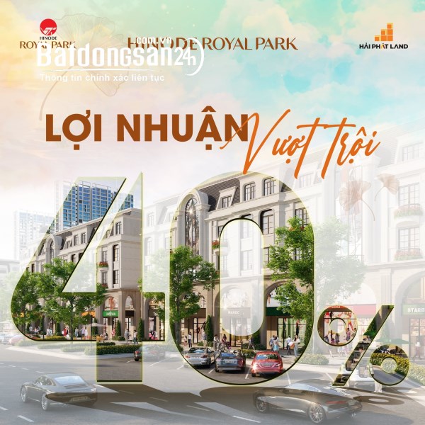 MỞ BÁN 50 LÔ ĐỢT 1 ĐẸP NHẤT GẦN HỒ 6HA HINODE ROYAL PARK KIM CHUNG DI