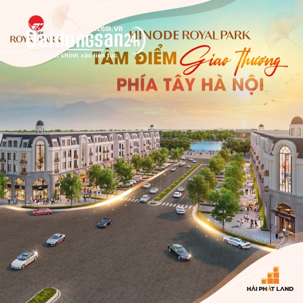 MỞ BÁN 50 LÔ ĐỢT 1 ĐẸP NHẤT GẦN HỒ 6HA HINODE ROYAL PARK KIM CHUNG DI