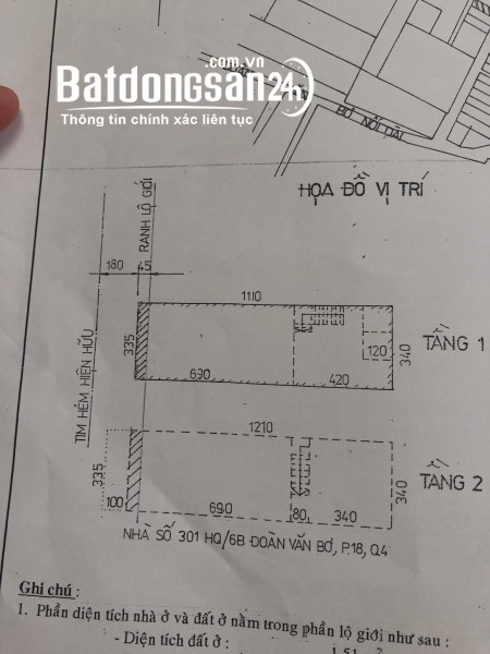 Rẻ, KHông Quy Hoạch, 713 Đoàn Văn Bơ,Phường 18, 48m2,2 Lầu.