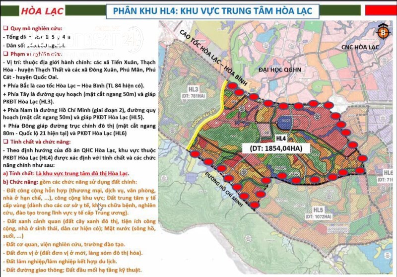 NHẬN ĐẶT CHỖ ƯU TIÊN SIÊU PHẨM 70 LÔ ĐẤT NỀN HOÀ LẠC - DIỆN TÍCH 76M2