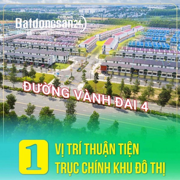 [HOT]VÉT ĐÁY nhà liền kề vườn KDT Oasis City - MỸ PHƯỚC 4