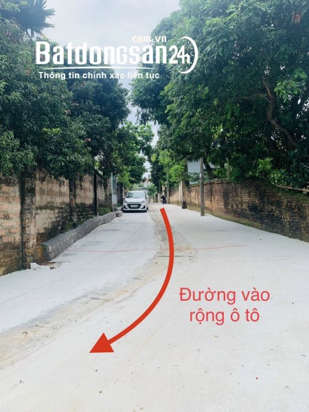 Cần bán lô đất phường nhưng giá thị xã 
Đường 6m 2 o tô tránh nhau
