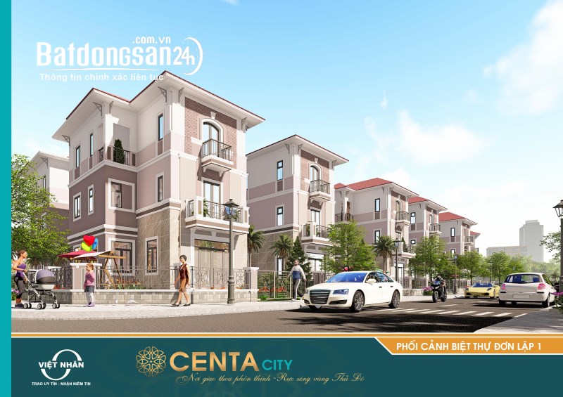 Bán suất ngoại giao lô góc centa villa rẻ hơn trên thị trường 450tr.