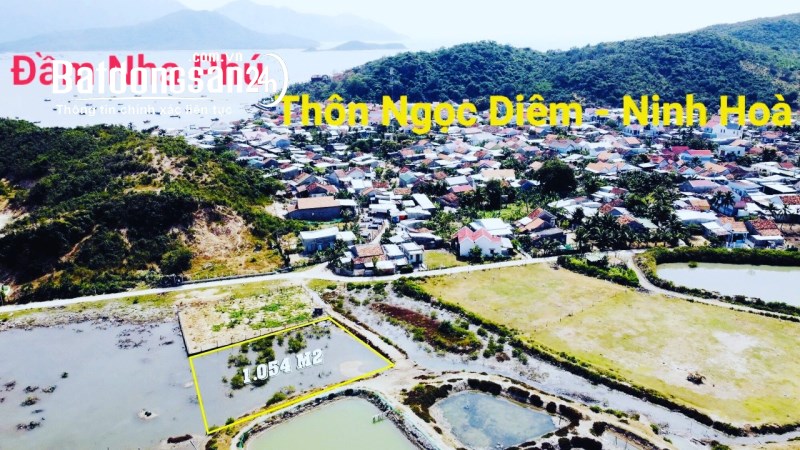 [ Đất ven biển Ninh Ích --- 1 tỷ 2 ] cách biển Nha Phu hơn 100m