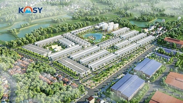 Bán đất nền dự án Kosy Bắc Giang - Lô Shophouse 90m2 - Sổ đỏ vĩnh