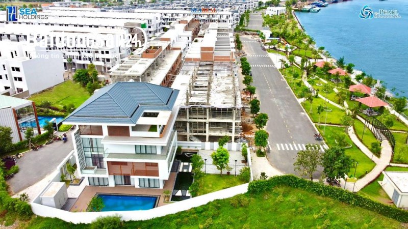 THE PEARL RIVERSIDE Nhà Phố Bến Lức Cam Kết Thuê 3 năm Với 30 đến 40