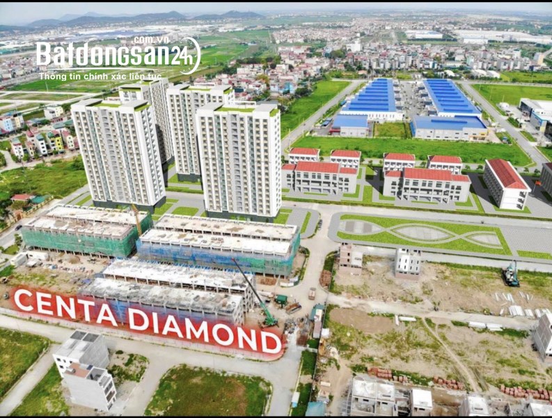 Bán những căn nhà mặt phố khu Centa Diamond đối diện chung cư, khu