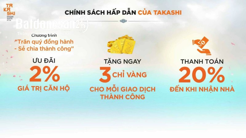 Khu đô thị biển Nhật Bản Takashi Ocean Suite - Đếm ngược ự kiện mở