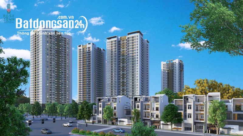 ROSETOWN 79 NGỌC HỒI: CĂN HỘ KỀ HỒ - VIEW PHỐ NGAY TRUNG TÂM Q.HOÀNG