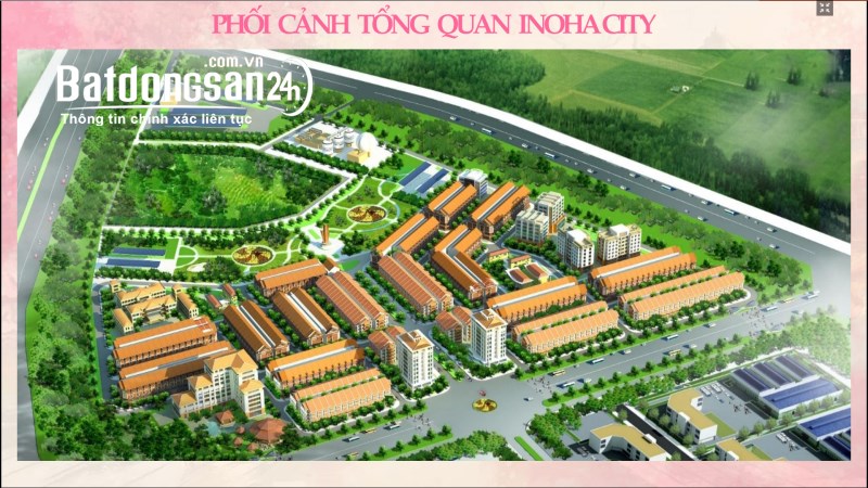 Cơ hội đầu tư siêu lợi nhuận 30 - 50%/năm, Inoha City - nơi trú ẩn