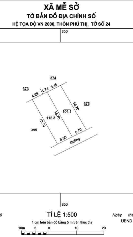 112m đất thổ cư Phú Thị - Mễ Sở - VG gần vành đai 4, đường 3.2 m