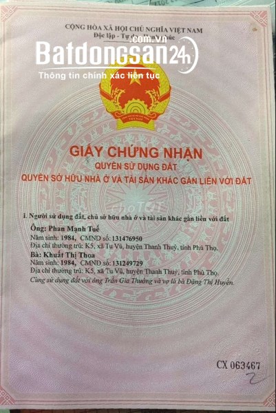 Cần bán 639 m2 đất Đường Đại lộ Thăng Long, Xã Vân Côn, Huyện Hoài