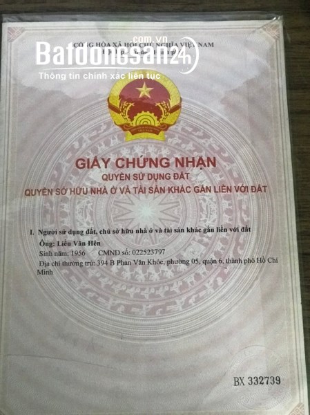 BÁN ĐẤT TẶNG NHÀ MT 1 TRỆT 1 LẦU HUYỆN CẦN GIUỘC, LONG AN