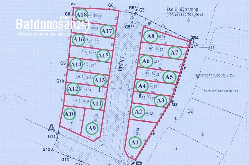 Bán đất đấu giá X6 Tiên Kha Tiên Dương Đông Anh Hà Nội